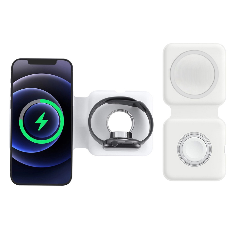 Smartwatch X - 2IN1 Magsafe Duo Magnetic Wireless Charger