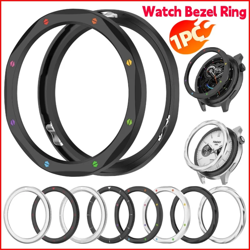 Xiaomi Smartwatch S4 Accessories - กรอบโลหะแหวนสําหรับ Xiaomi นาฬิกา S4/S3 สําหรับ Xiaomi