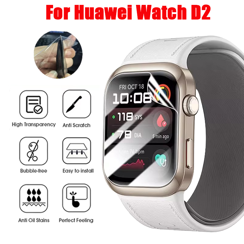 Garmin Smartwatch Accessories - TPU Hydrogel ฟิล์มสําหรับ Huawei Watch D2