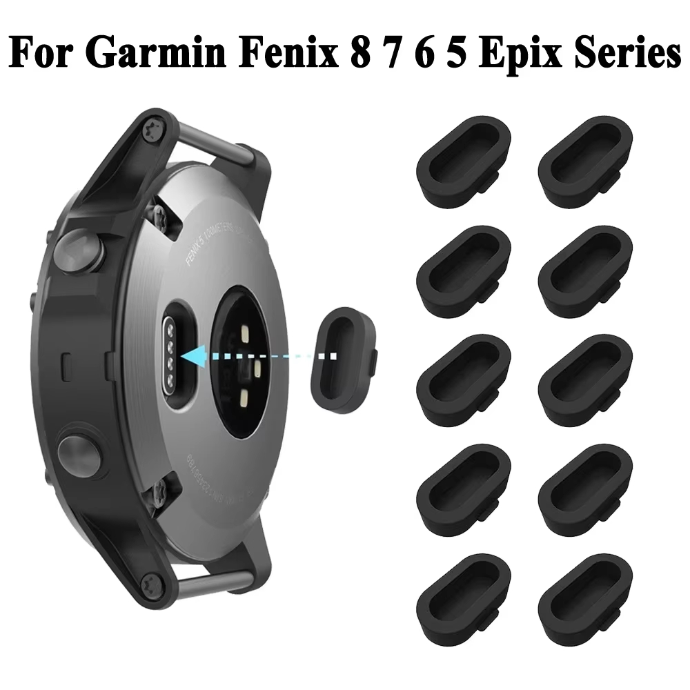 Garmin Smartwatch Accessories - จุกปิดกันฝุ่นซิลิโคนสำหรับ Garmin Fenix 8 E 7