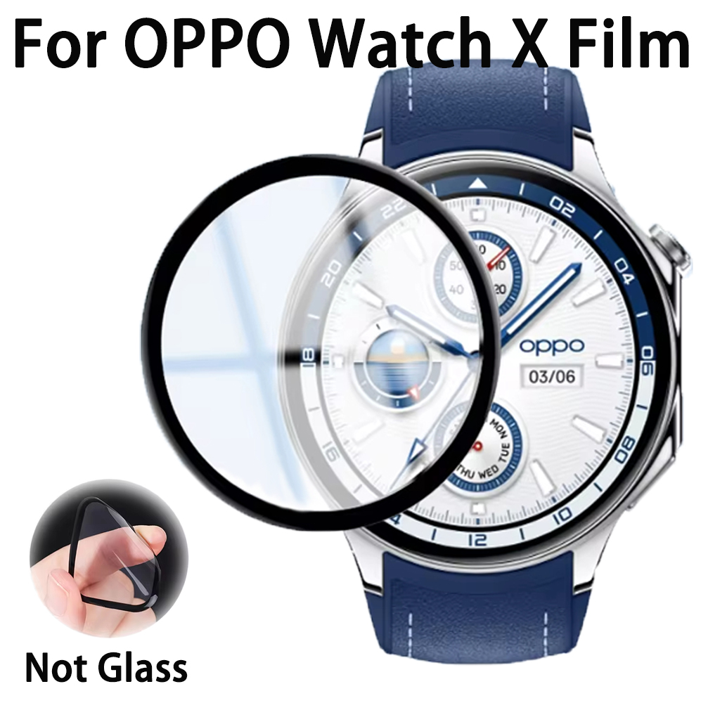 Smartwatch X - ตัวป้องกันหน้าจอสําหรับ OPPO Watch X ฟิล์มป้องกันรอยขีดข่วนฟิล์มครอบคลุมเต็มรูปแบบอุปกรณ์เสริม smartwatch