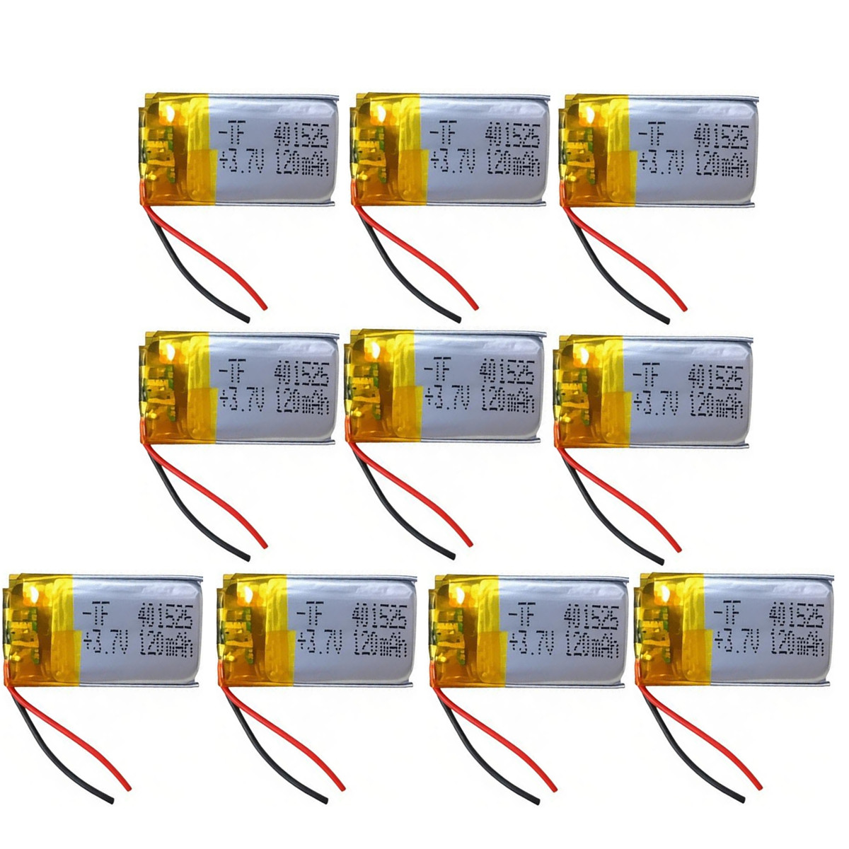 10 ชิ้น 3.7V 120mAh 401525 แบต - Smartwatch Headset บทวิจารณ์และราคา