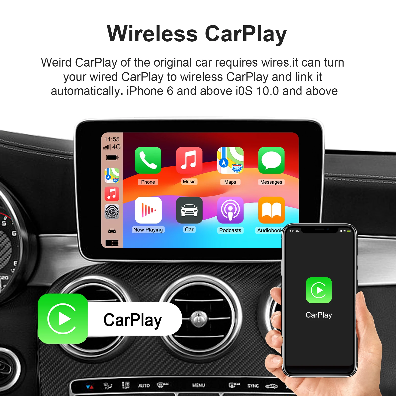 กล่องแอนดรอยด์ 11 CarPlay AI แ - Smartwatch Universal บทวิจารณ์และราคา
