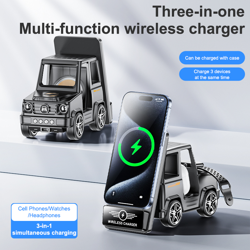 มัลติฟังก์ชั่นไร้สาย Charger 3 - Smartwatch X บทวิจารณ์และราคา