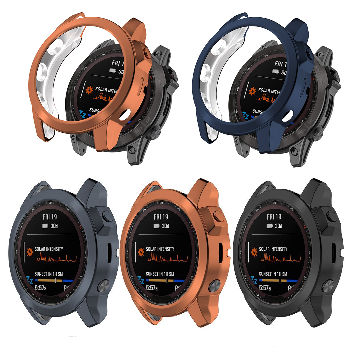 ป้องกันสําหรับ Garmin Fenix 7  - Garmin Smartwatch Accessories บทวิจารณ์และราคา