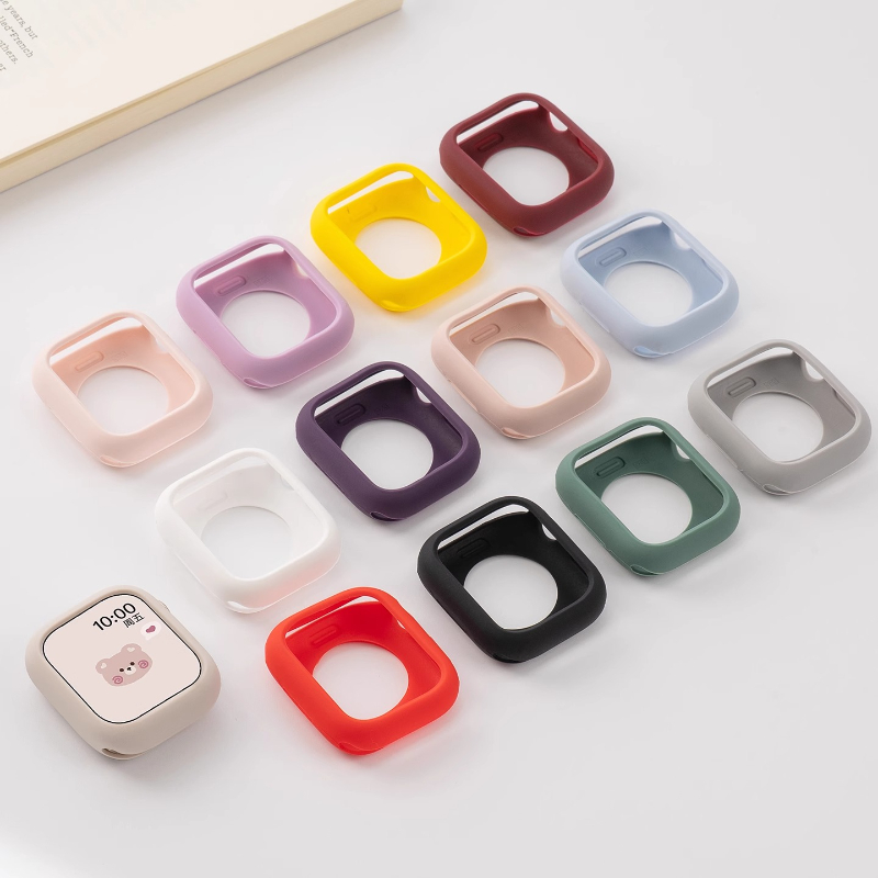 เคสซิลิโคนสำหรับแอปเปิ้ลวอทช์  - Smartwatch Band Accessories บทวิจารณ์และราคา