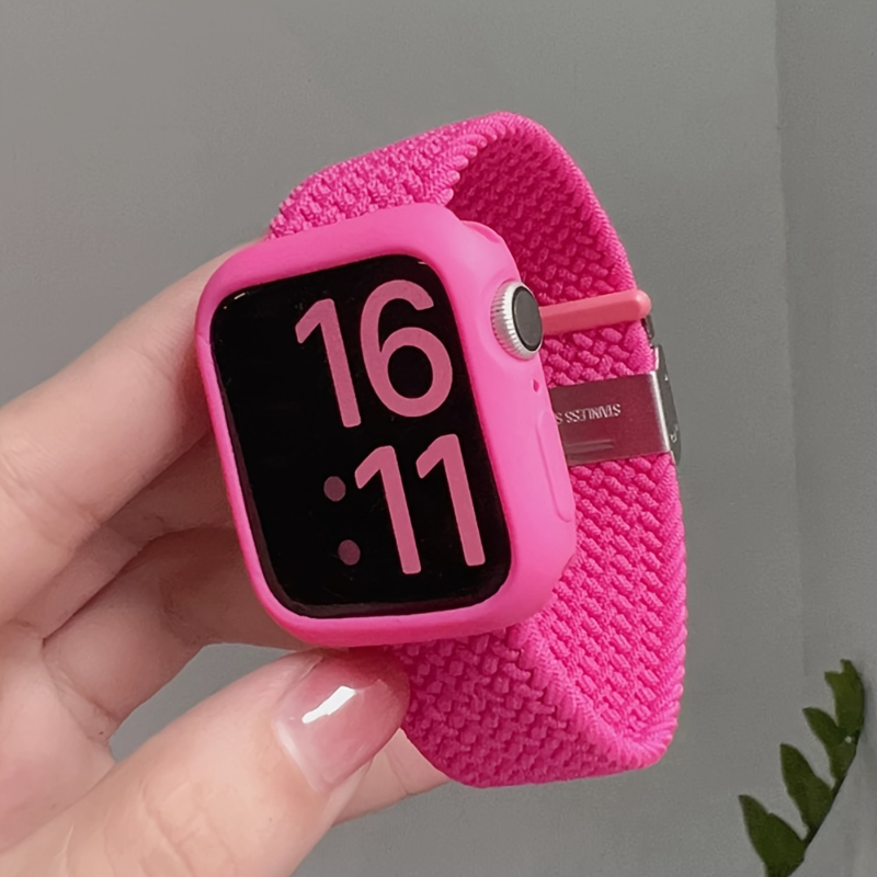 เคสซิลิโคนสำหรับแอปเปิ้ลวอทช์  - Smartwatch Band Accessories บทวิจารณ์และราคา