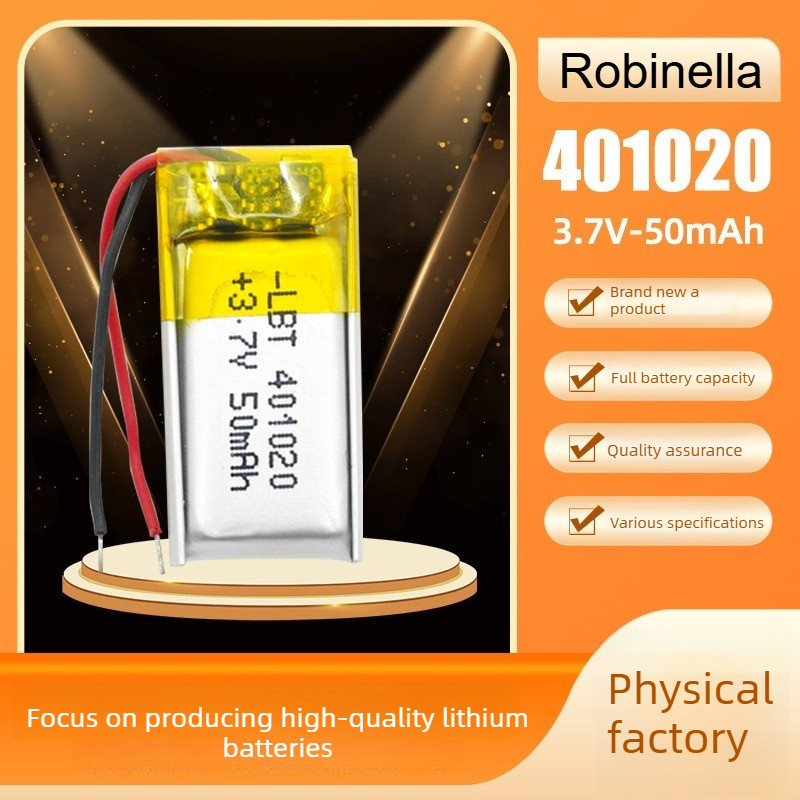 401020 3.7V 55mAh แบตเตอรี่ลิเ - Smartwatch Headset บทวิจารณ์และราคา