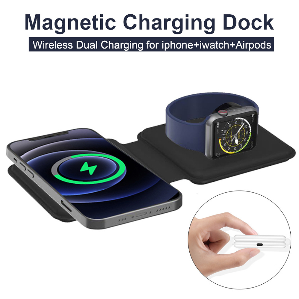 2IN1 Magsafe Duo Magnetic Wire - Smartwatch X บทวิจารณ์และราคา