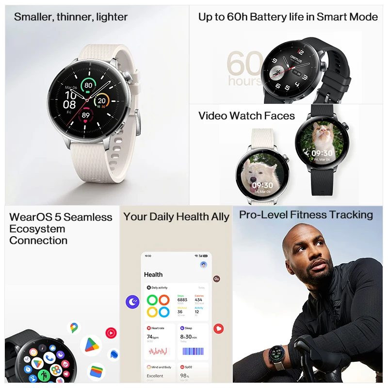 Global Version OnePlus Watch 3 - Smartwatch X บทวิจารณ์และราคา