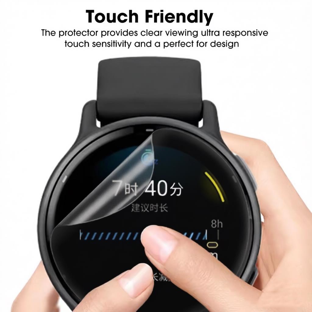 1-5 ชิ้นความเป็นส่วนตัว ไฮโดรเ - Garmin Smartwatch Accessories บทวิจารณ์และราคา