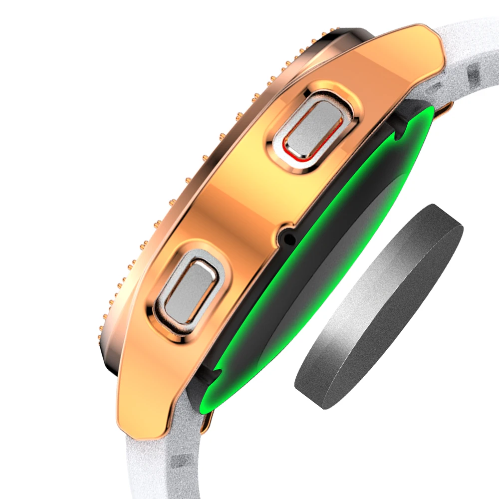 แก้ว + กรณีสําหรับ Samsung Gal - Huawei Smartwatch Accessories บทวิจารณ์และราคา