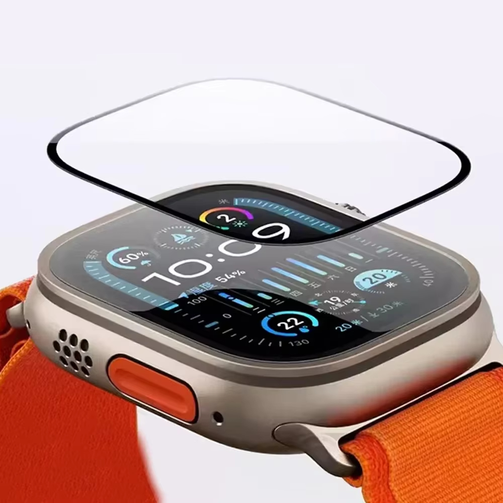 ตัวป้องกันหน้าจอ 3D ฟิล์มกระจก - Watch Face Protector บทวิจารณ์และราคา