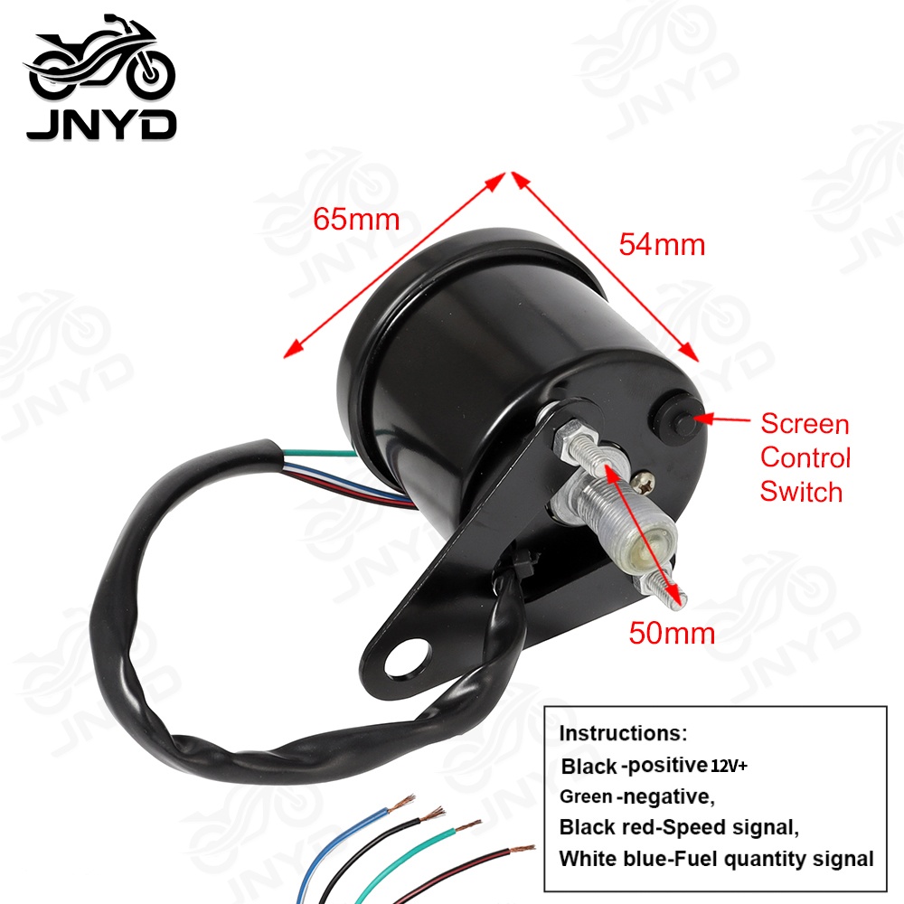 JNYD มาตรวัดความเร็วรถจักรยานย - Smartwatch Universal บทวิจารณ์และราคา