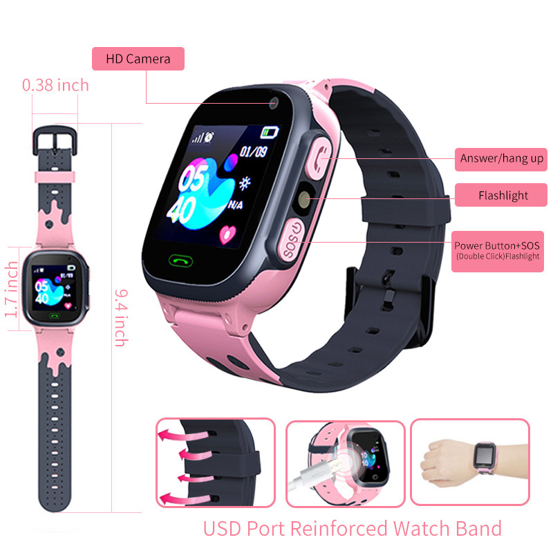 เด็กดูสมาร์ทนาฬิกาอัจฉริยะกันน - Smartwatch Touch บทวิจารณ์และราคา