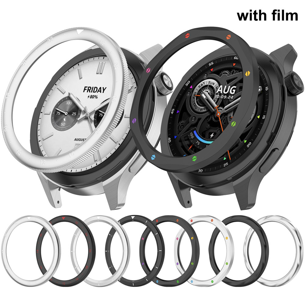 แหวนฝาโลหะสําหรับ Xiaomi นาฬิก - Xiaomi Smartwatch S4 Accessories บทวิจารณ์และราคา