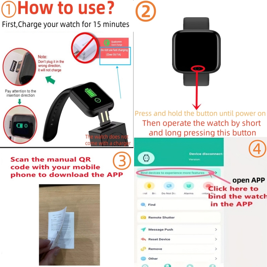 2024 ใหม่สําหรับมัลติฟังก์ชั่น - Smartwatch Touch บทวิจารณ์และราคา