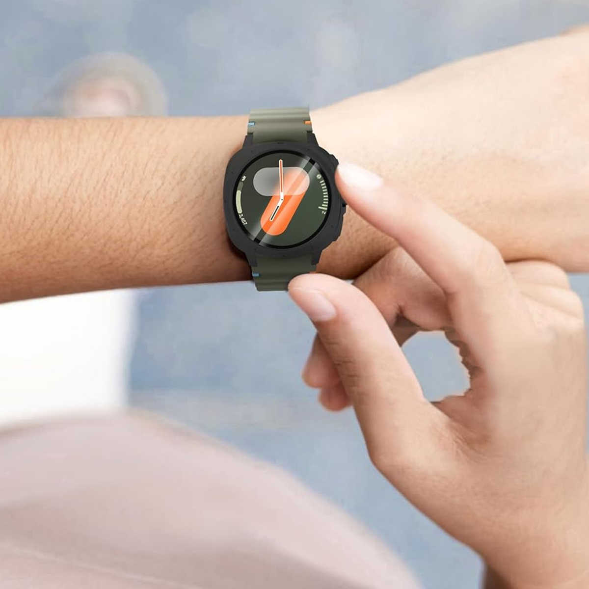 เคส+กระจกสำหรับ Samsung Galaxy - Samsung Smartwatch Accessories บทวิจารณ์และราคา