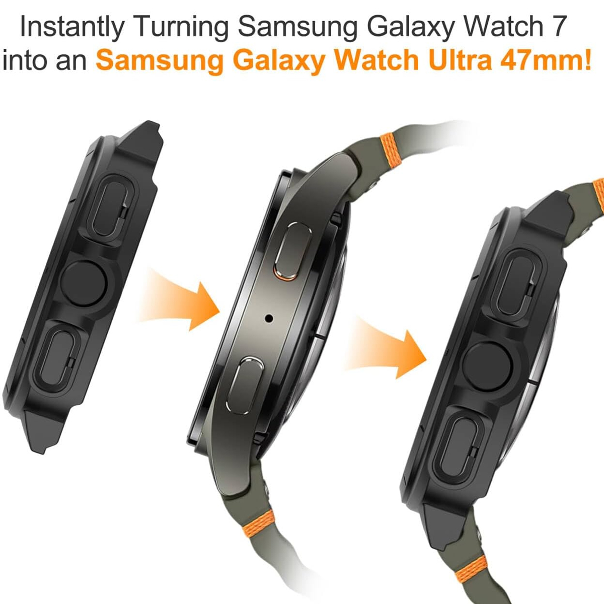 เคส+กระจกสำหรับ Samsung Galaxy - Samsung Smartwatch Accessories บทวิจารณ์และราคา