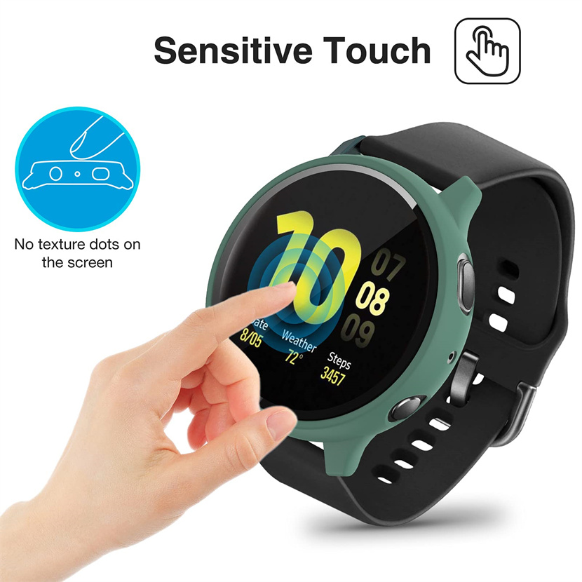 เคสกระจกนิรภัยสำหรับ Samsung G - Garmin Smartwatch Accessories บทวิจารณ์และราคา