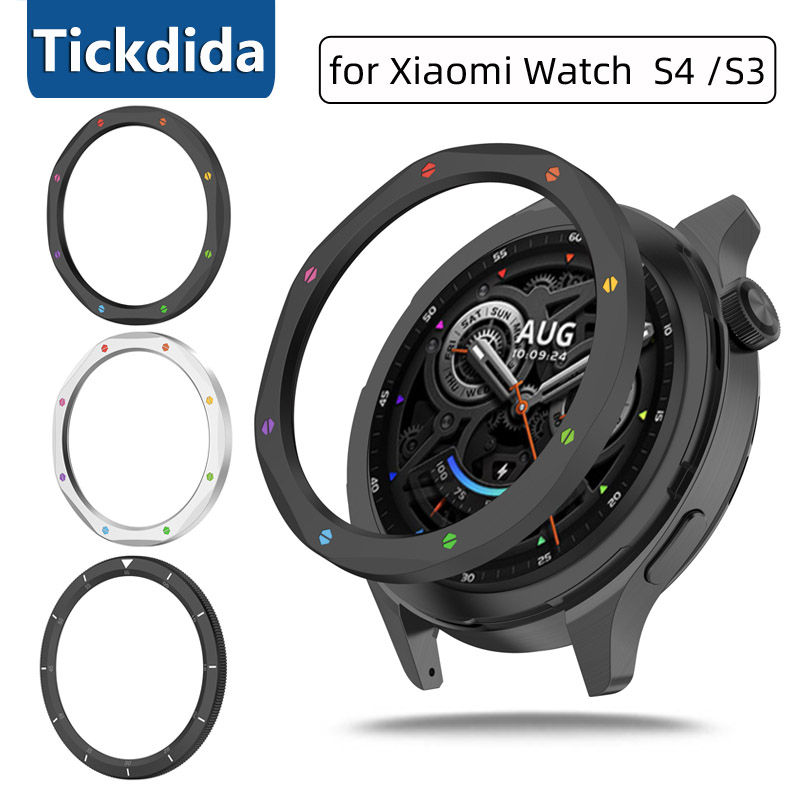 แหวนโลหะสําหรับ Xiaomi นาฬิกา  - Xiaomi Smartwatch S4 Accessories บทวิจารณ์และราคา