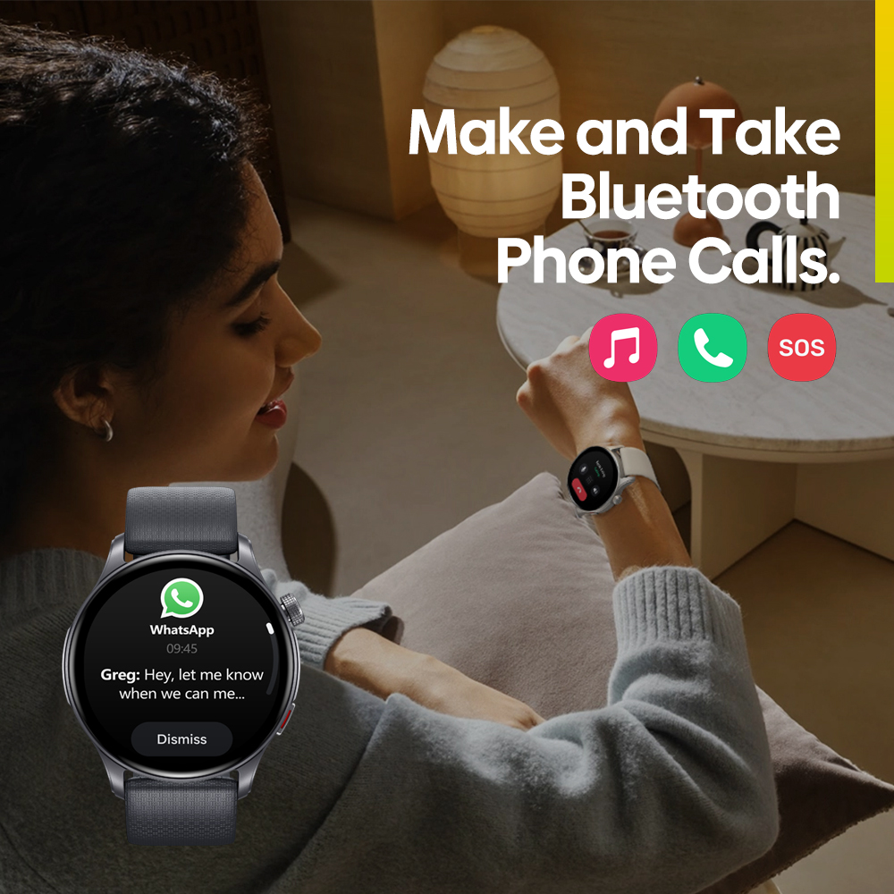 ใหม่ Zeblaze Btalk 3 GPS Smart - Smartwatch X บทวิจารณ์และราคา