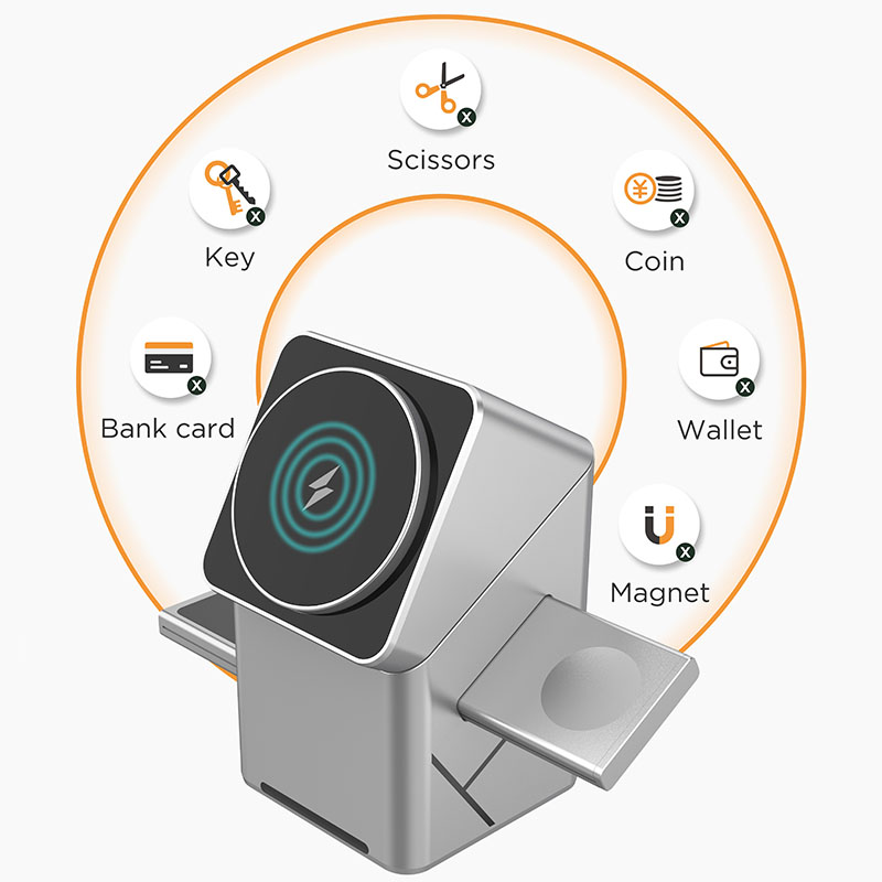 แท่นชาร์จไร้สายแบบหมุนได้ 15W  - Smartwatch Touch บทวิจารณ์และราคา