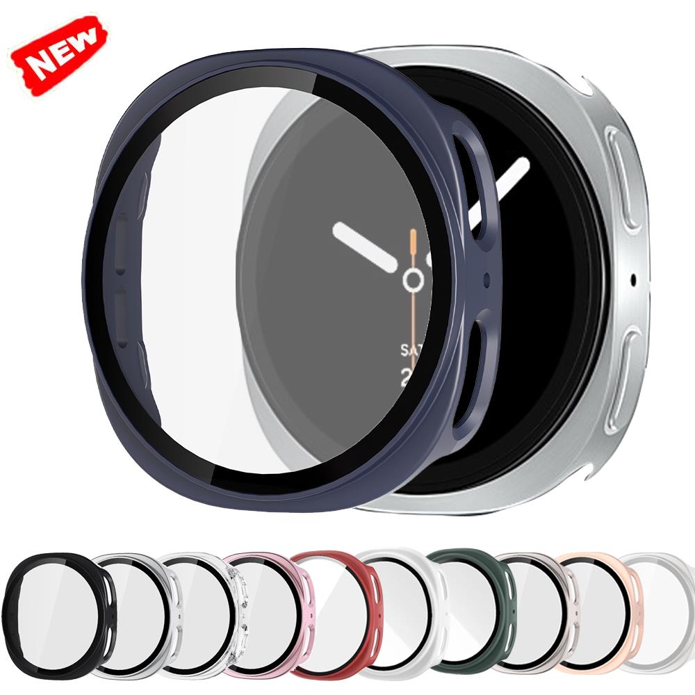 กระจกนิรภัย + PC สําหรับ Samsu - Smartwatch Band Accessories บทวิจารณ์และราคา