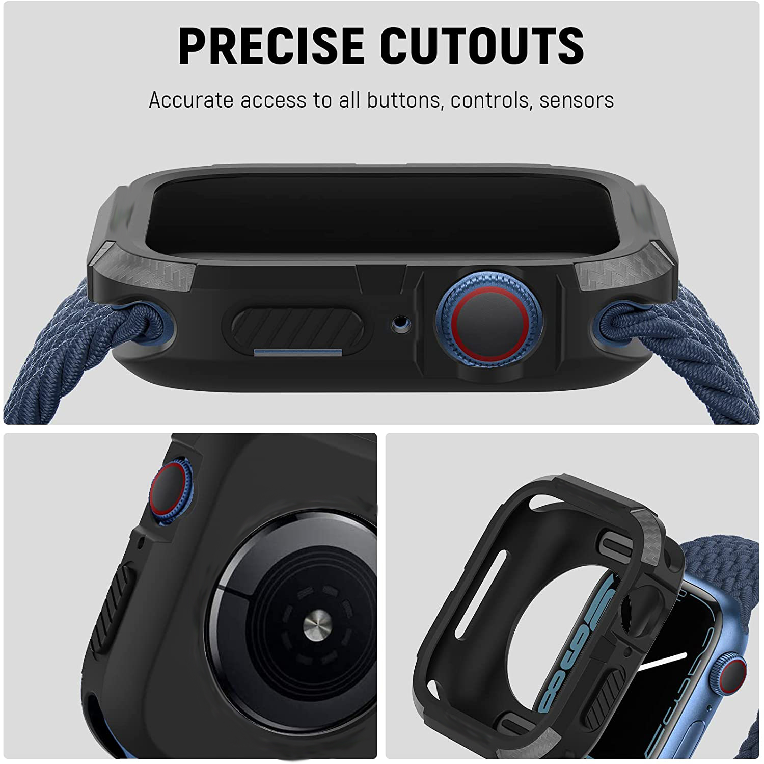 เคสกันกระแทกสำหรับ Apple Watch - Smartwatch Band Accessories บทวิจารณ์และราคา